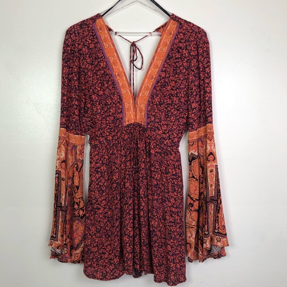 Free People Once Upon A Time Summertime Romper XS - Picture 2 of 8